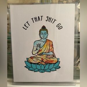 8x10 Buddha print